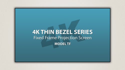 Severtson Screens Thin Bezel Series Fixed Frame 208