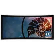 Load image into Gallery viewer, Stevertson Screens Deluxe Curved Series 141&quot; (130.625&quot; x 55.625&quot;) CinemaScope [2.35:1] CF2351413D
