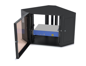 Kendall Howard 12U A/V Corner Wall Mount Cabinet (1915-3-700-12)