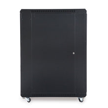 Load image into Gallery viewer, Kendall Howard 22U LINIER® A/V Cabinet - Glass/Vented Doors - 36&quot; Depth (3100-3-001-22)