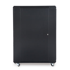 Kendall Howard 22U LINIER® A/V Cabinet - Glass/Vented Doors - 36" Depth (3100-3-001-22)