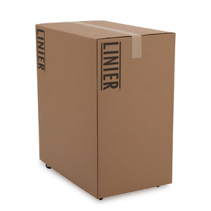 Kendall Howard 22U LINIER® A/V Cabinet - Glass/Vented Doors - 36" Depth (3100-3-001-22)