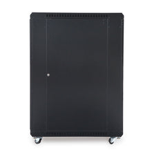 Load image into Gallery viewer, Kendall Howard 22U LINIER® A/V Cabinet - Glass/Vented Doors - 36&quot; Depth (3100-3-001-22)