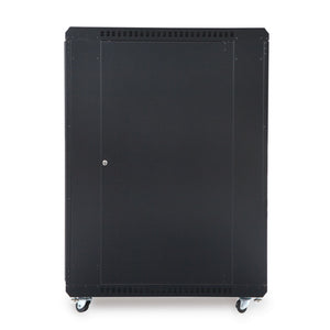 Kendall Howard 22U LINIER® A/V Cabinet - Glass/Vented Doors - 36" Depth (3100-3-001-22)