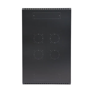 Kendall Howard 22U LINIER® A/V Cabinet - Glass/Vented Doors - 36" Depth (3100-3-001-22)