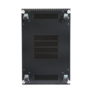 Kendall Howard 22U LINIER® A/V Cabinet - Glass/Vented Doors - 36" Depth (3100-3-001-22)