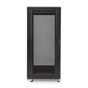 Kendall Howard 27U LINIER® A/V Cabinet - Glass/Vented Doors - 24" Depth (3100-3-024-27)