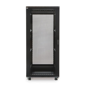 Kendall Howard 27U LINIER® A/V Cabinet - Glass/Vented Doors - 24" Depth (3100-3-024-27)