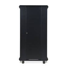 Load image into Gallery viewer, Kendall Howard 27U LINIER® A/V Cabinet - Glass/Vented Doors - 24&quot; Depth (3100-3-024-27)