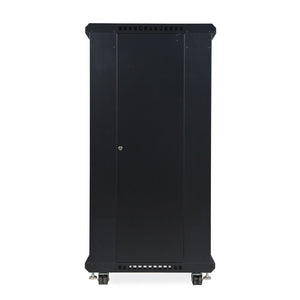 Kendall Howard 27U LINIER® A/V Cabinet - Glass/Vented Doors - 24" Depth (3100-3-024-27)