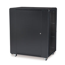 Load image into Gallery viewer, Kendall Howard 22U LINIER® A/V Cabinet - Glass/Solid Doors - 36&quot; Depth (3101-3-001-22)