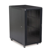 Load image into Gallery viewer, Kendall Howard 22U LINIER® A/V Cabinet - Glass/Solid Doors - 36&quot; Depth (3101-3-001-22)