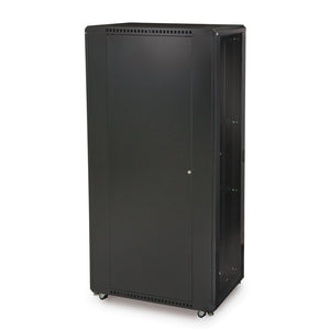 Kendall Howard 42U LINIER® A/V Cabinet - Glass/Solid Doors - 36" Depth (3101-3-001-42)
