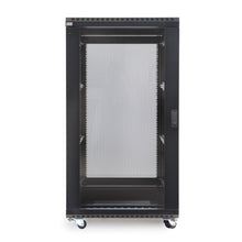 Load image into Gallery viewer, Kendall Howard 22U LINIER® A/V Cabinet - Glass/Glass Doors - 24&quot; Depth (3103-3-024-22)