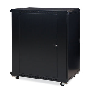 Kendall Howard 22U LINIER® A/V Cabinet - Solid/Vented Doors - 36" Depth (3106-3-001-22)