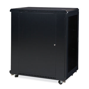 Kendall Howard 22U LINIER® A/V Cabinet - Vented/Vented Doors - 36" Depth (3107-3-001-22)