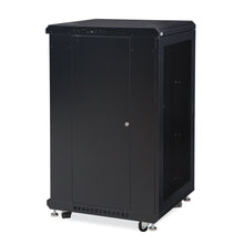 Load image into Gallery viewer, Kendall Howard 22U LINIER® A/V Cabinet - Vented/Vented Doors - 24&quot; Depth (3107-3-024-22)