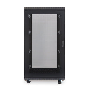 Kendall Howard 22U LINIER® A/V Cabinet - Vented/Vented Doors - 24" Depth (3107-3-024-22)