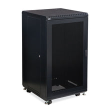 Load image into Gallery viewer, Kendall Howard 22U LINIER® A/V Cabinet - Vented/Vented Doors - 24&quot; Depth (3107-3-024-22)