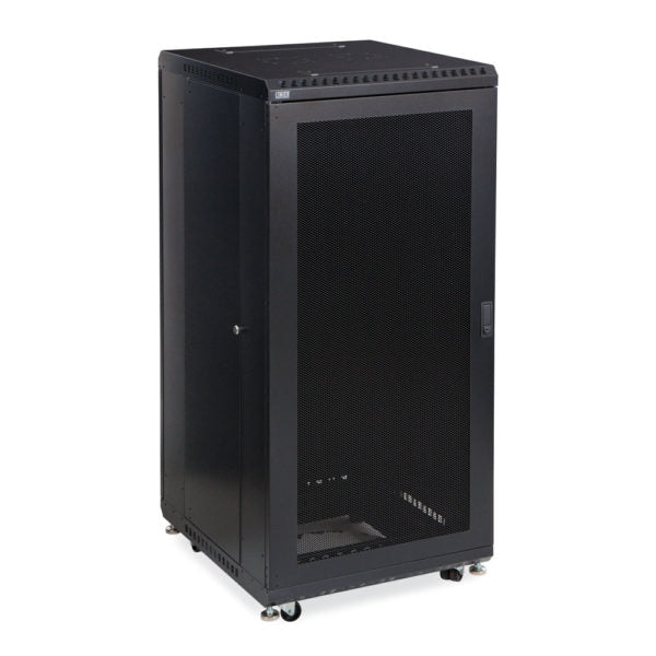 Kendall Howard 27U LINIER® A/V Cabinet - Vented/Vented Doors - 24