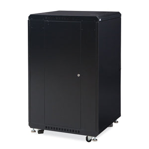 Kendall Howard 22U LINIER® A/V Cabinet - Solid/Solid Doors - 24" Depth (3108-3-024-22)
