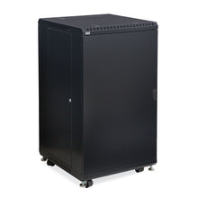 Load image into Gallery viewer, Kendall Howard 22U LINIER® A/V Cabinet - Solid/Solid Doors - 24&quot; Depth (3108-3-024-22)