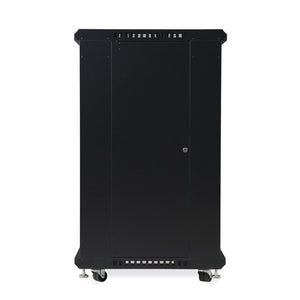 Kendall Howard 22U LINIER® A/V Cabinet - Solid/Solid Doors - 24" Depth (3108-3-024-22)
