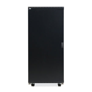 Kendall Howard 27U LINIER® A/V Cabinet - Solid/Solid Doors - 24" Depth (3108-3-024-27)