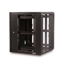 Load image into Gallery viewer, Kendall Howard 15U LINIER® Swing-Out A/V Wall Mount Cabinet - Glass Door (3130-3-001-15)