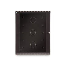 Load image into Gallery viewer, Kendall Howard 15U LINIER® Swing-Out A/V Wall Mount Cabinet - Glass Door (3130-3-001-15)