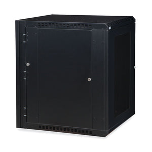 Kendall Howard 15U LINIER® Swing-Out A/V Wall Mount Cabinet - Vented Door (3132-3-001-15)