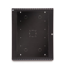Load image into Gallery viewer, Kendall Howard 15U LINIER® Fixed A/V Wall Mount Cabinet - Glass Door (3140-3-001-15)