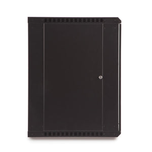 Kendall Howard 15U LINIER® Fixed A/V Wall Mount Cabinet - Glass Door (3140-3-001-15)