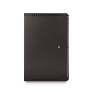 Kendall Howard 18U LINIER® Fixed A/V Wall Mount Cabinet - Solid Door (3141-3-001-18)