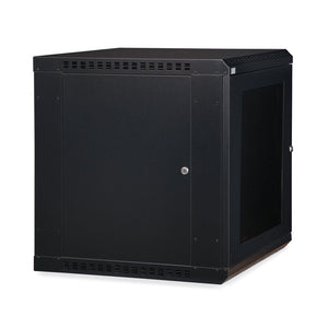 Kendall Howard 12U LINIER® Fixed A/V Wall Mount Cabinet - Vented Door (3142-3-001-12)