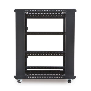 Kendall Howard 22U LINIER® A/V Cabinet - No Doors/No Side Panels - 36" Depth (3170-3-001-22)