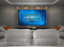 Load image into Gallery viewer, EPV Screens Sonic AT8 ISF eFinity(AT) Gain (1.0) Fixed Frame 135&quot; (65.9x117.4) HDTV [16:9] EF135H-AT8-ISF