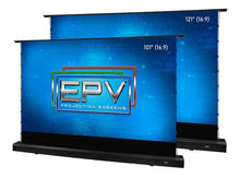 Load image into Gallery viewer, EPV Screens DarkStar® Max UST/ALR Gain (0.5) Floor Rising 120&quot; (58.8x104.6) HDTV [16:9] FRT120HUST-DS