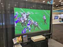 Load image into Gallery viewer, EPV Screens DarkStar® Max UST/ALR Gain (0.5) Floor Rising 120&quot; (58.8x104.6) HDTV [16:9] FRT120HUST-DS