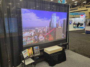 EPV Screens DarkStar® Max UST/ALR Gain (0.5) Floor Rising 120" (58.8x104.6) HDTV [16:9] FRT120HUST-DS