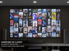 Load image into Gallery viewer, EPV Screens DarkStar® UST 2 eFinity(UST/ALR) Gain (0.8) Fixed Frame 123&quot; (60.0x107.3) HDTV [16:9] EF123HUST-DS2