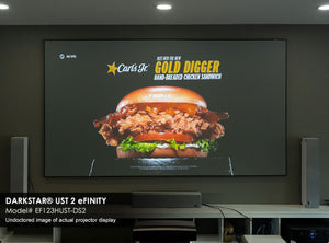 EPV Screens DarkStar® UST 2 eFinity(UST/ALR) Gain (0.8) Fixed Frame 115" (56.4x100.2) HDTV [16:9] EF115HUST-DS2