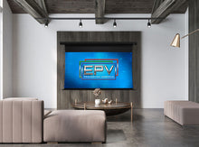 Load image into Gallery viewer, EPV Screens DarkStar® Max UST/ALR Gain (0.5) Electric Retractable 120&quot; (58.9x104.5) HDTV [16:9] PMT120HUST-DS