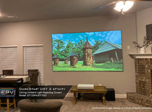 Load image into Gallery viewer, EPV Screens DarkStar® UST 2 eFinity(UST/ALR) Gain (0.8) Fixed Frame 123&quot; (60.0x107.3) HDTV [16:9] EF123HUST-DS2