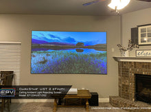 Load image into Gallery viewer, EPV Screens DarkStar® UST 2 eFinity(UST/ALR) Gain (0.8) Fixed Frame 115&quot; (56.4x100.2) HDTV [16:9] EF115HUST-DS2