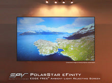 Load image into Gallery viewer, EPV Screens Polar Star® eFinity(ALR) Gain (1.3) Fixed Frame 135&quot; (66.2x117.6) HDTV [16:9] EF135H-PST2