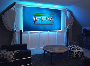 EPV Screens Polar Star® eFinity(ALR) Gain (1.3) Fixed Frame 110" (53.9x95.9) HDTV [16:9] EF110H-PST