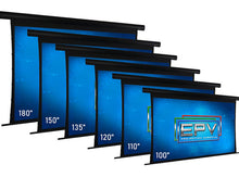 Load image into Gallery viewer, EPV Screens PowerMax Sonic 2 (AT) Gain (0.9) Electric Retractable 150&quot; (73.6x130.7) HDTV [16:9] PSC150HT3-E12