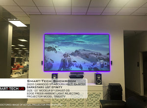 EPV Screens DarkStar® UST eFinity(UST/ALR) Gain (0.5) Fixed Frame 120" (58.8x104.6) HDTV [16:9] EF120HUST-DS