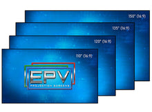 Load image into Gallery viewer, EPV Screens Sonic AT8 ISF eFinity(AT) Gain (1.0) Fixed Frame 135&quot; (65.9x117.4) HDTV [16:9] EF135H-AT8-ISF